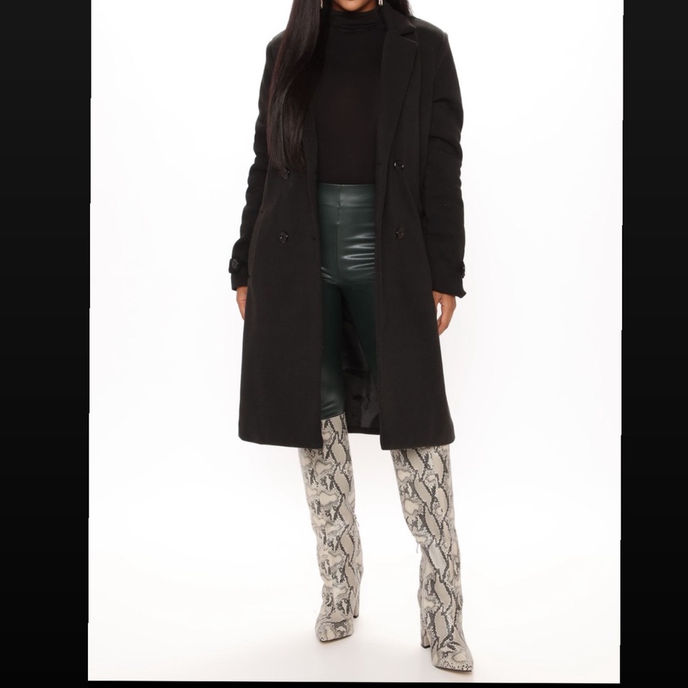 Black coat